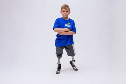 Ian comenzó con su recuperación a los tres meses. Tenía sesiones de kinesiología, terapia ocupacional y rehabilitación acuática.