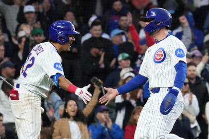 Ian Happ conecta jonrón y los Cachorros vencen 9-2 a unos desordenados Gigantes