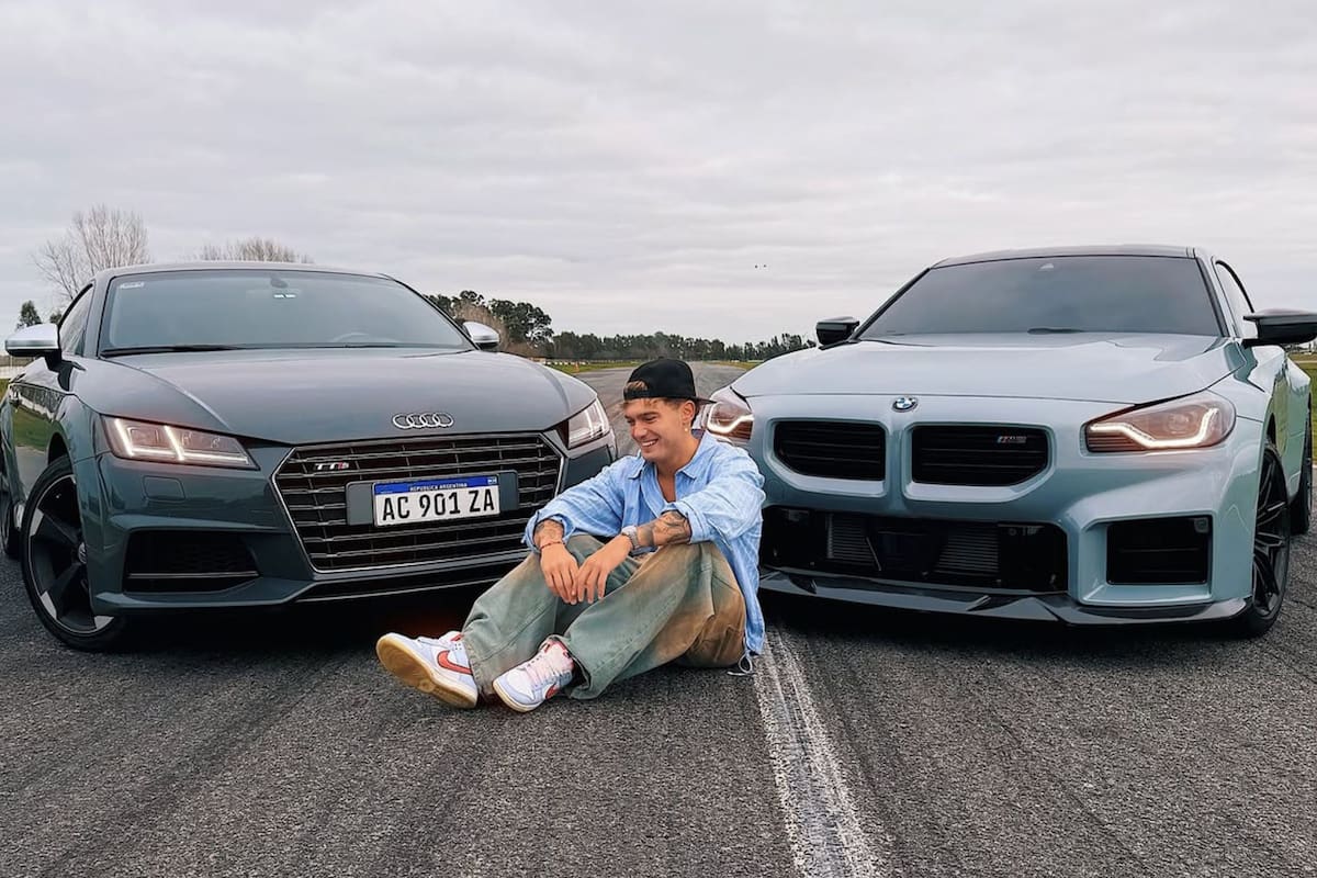 Ian Lucas se compró un nuevo auto de alta gama y lo mostró en redes (Foto: Instagram @ianlucas)