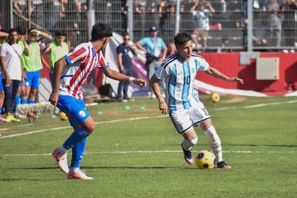 Ian Subiabre fue uno de los más desequiibrantes, pero no alcanzó para desnivelar el marcador