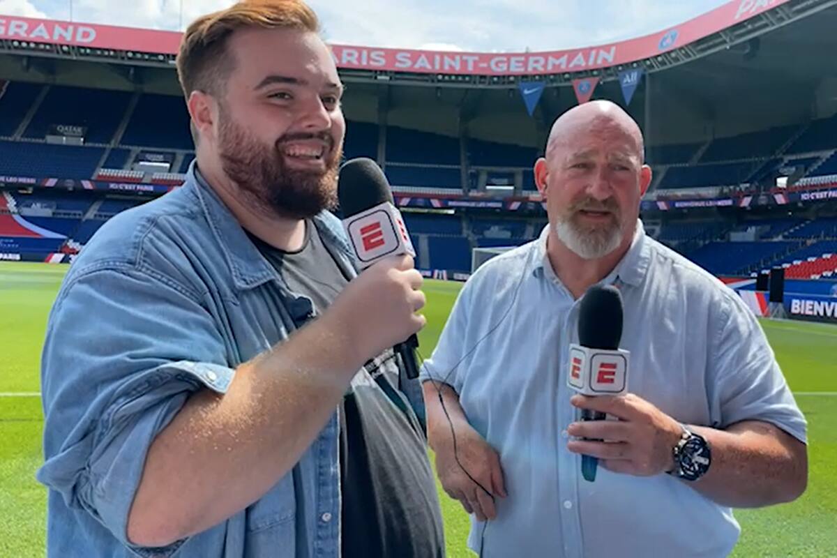 Ibai Llanos y Christian Martin se tomaron la entrevista con humor