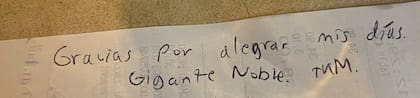 Ibai publicó la fotografía de los mensajes que recibió en el restaurante de Nueva York y se dijo emocionado por el gesto