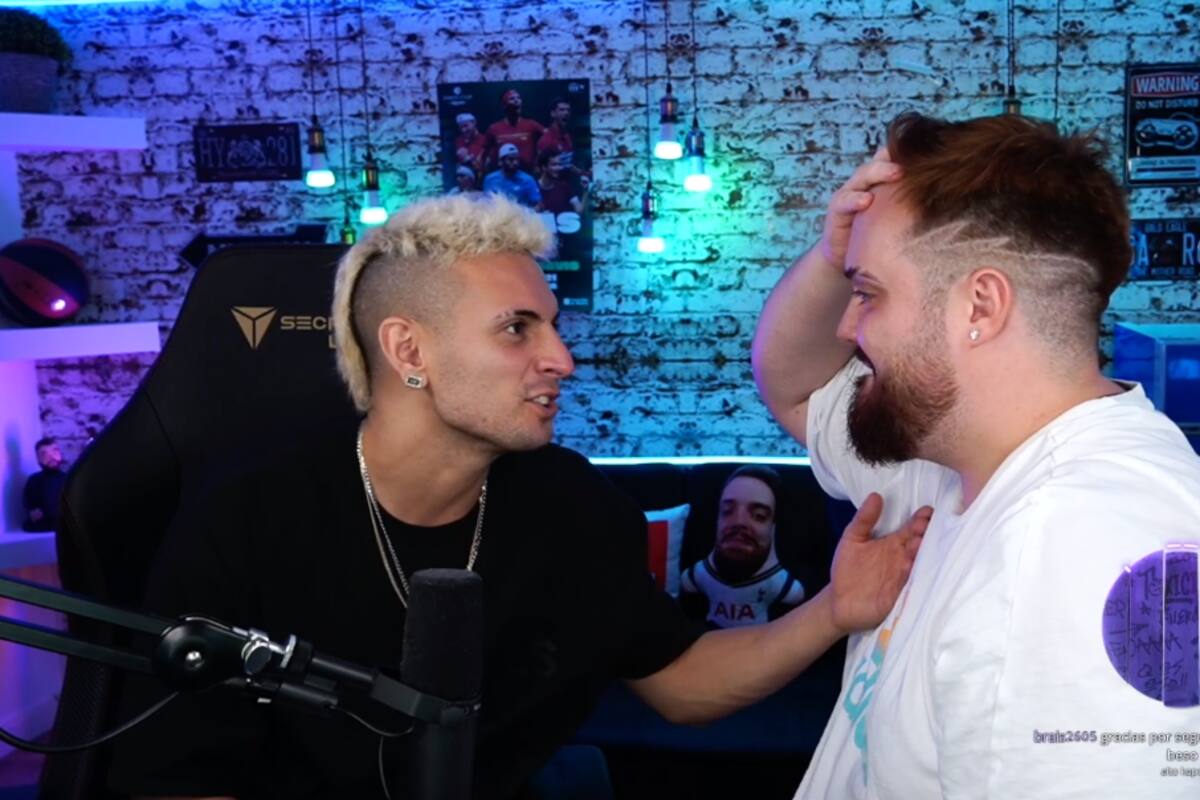 Ibai, sin poder creer lo que vio de la entrevista de Fantino a Scaloni