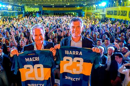 Ibarra y Macri quieren volver a conducir a Boca