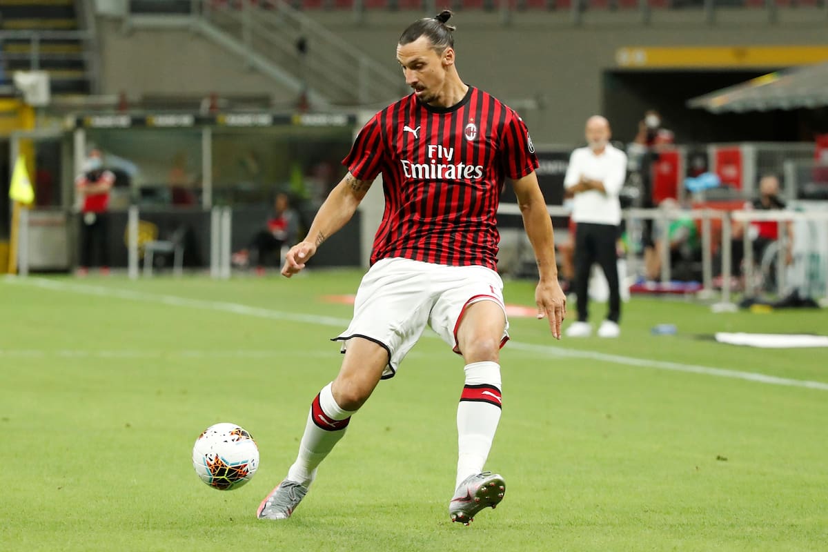 Ibrahimovic, irónico con el desempeño de Milan en la Serie A italiana