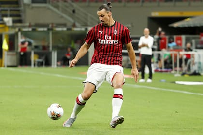 Ibrahimovic, irónico con el desempeño de Milan en la Serie A italiana