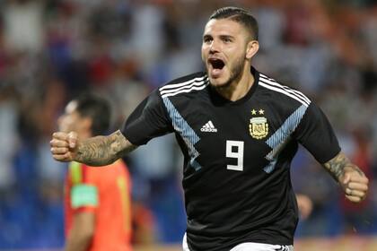 Icardi celebra su gol