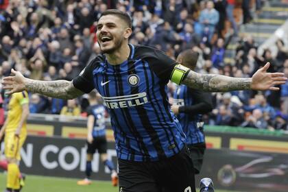 Icardi, entre los principales goleadores de la Liga italiana