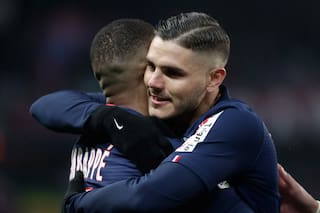 Tres goles del 9: Icardi brilló en el 6-1 de PSG, que quiere comprarlo