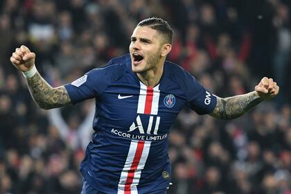 Icardi marcó por duplicado para el PSG