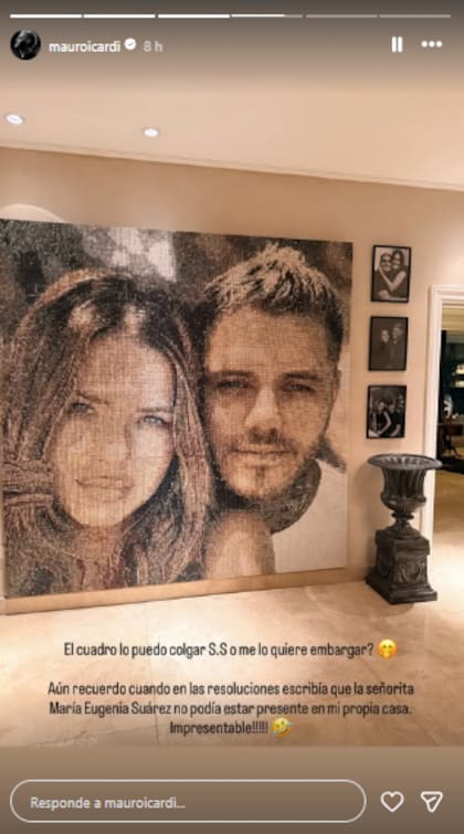 Icardi mencionó a la China Suárez y mostró el interior de su casa (Foto: Instagram @mauroicardi)