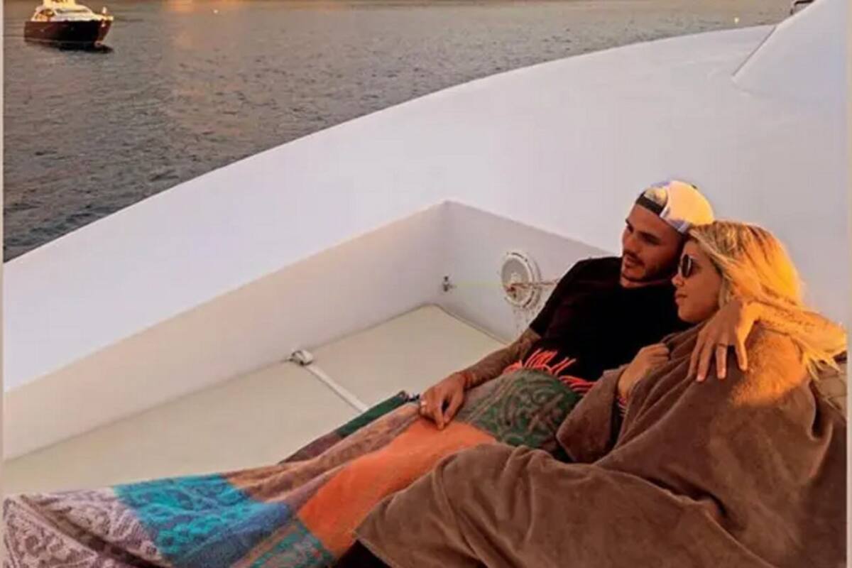 Icardi y Wanda disfrutan de sus vacaciones en Ibiza.