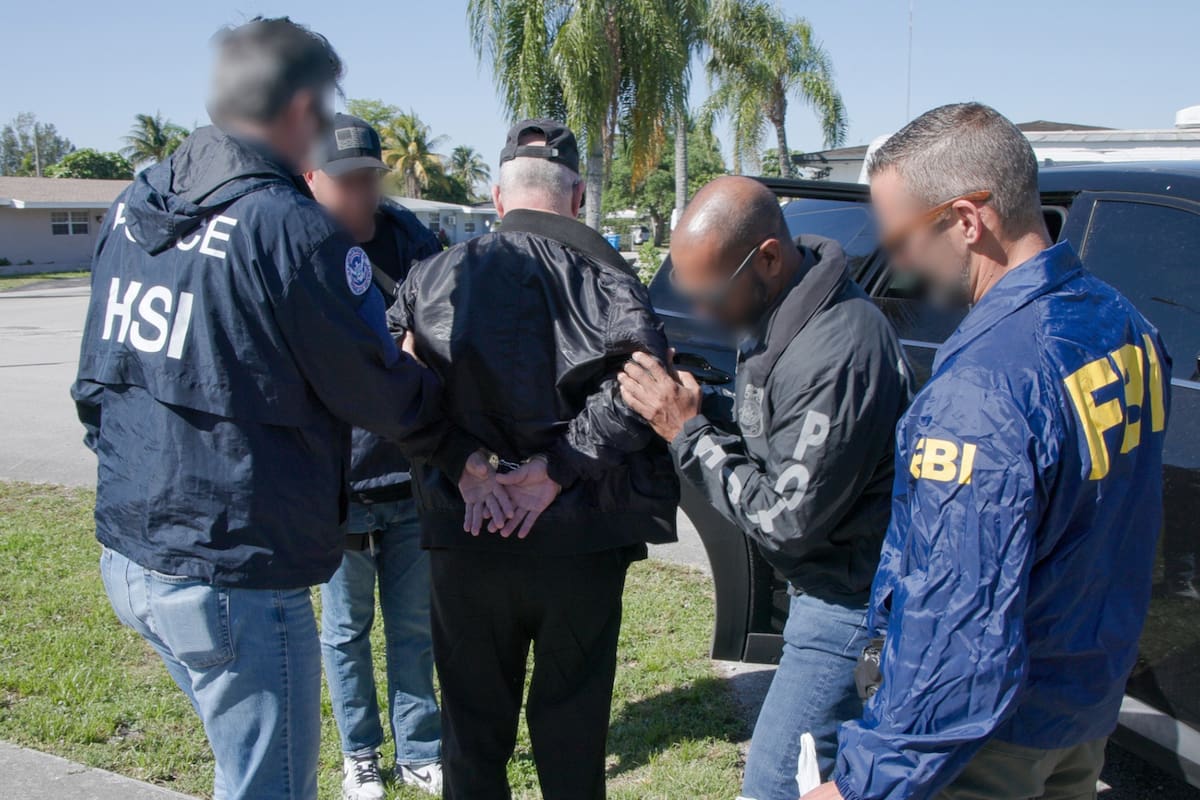 ICE detuvo a un migrante cubano en la ciudad de Miami, Florida