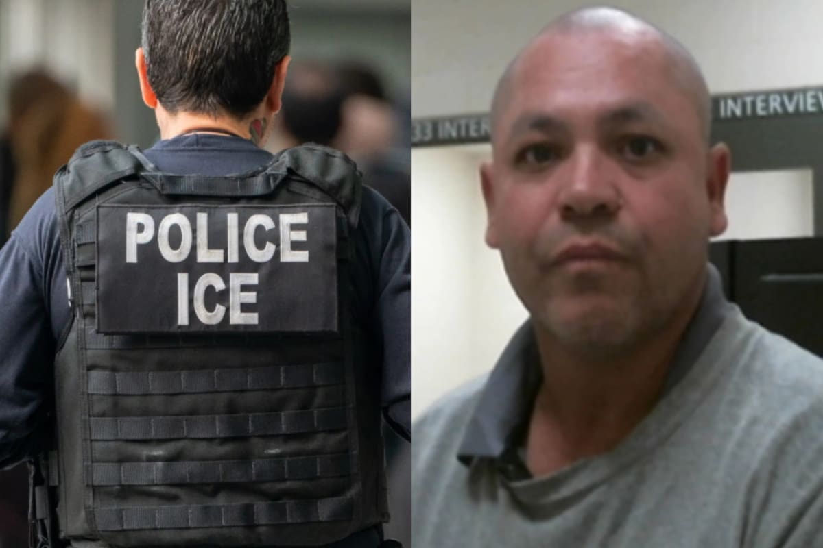 ICE detuvo a un migrante de origen mexicano que contaba con antecedentes