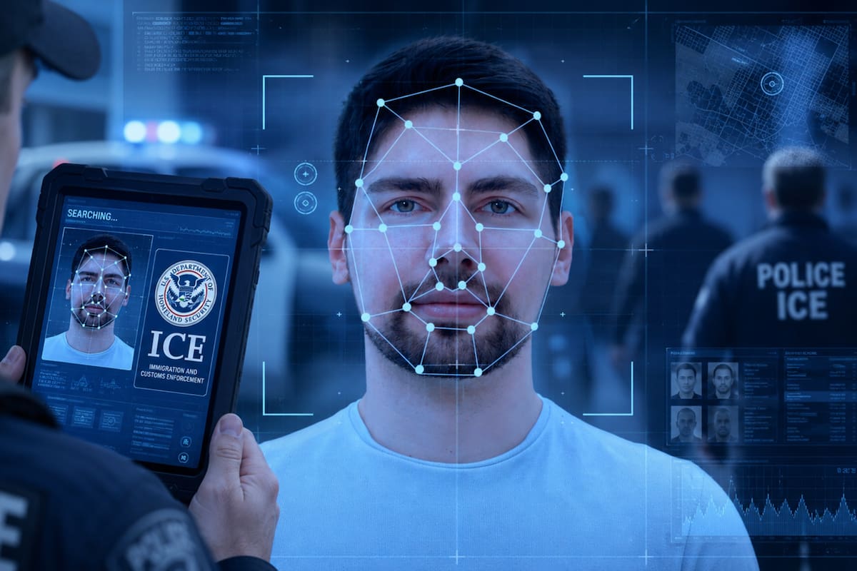 ICE incorpora una aplicación de reconocimiento facial para policías locales que colaboran en operativos migratorios