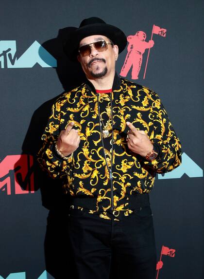Ice-T con campera idéntica a la remera