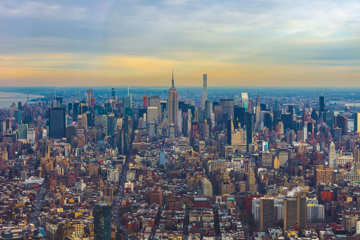 Iconic New York City Skyline