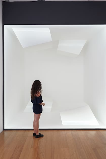 "Idea correspondiente" (1967), obra de Margarita Paksa donada por sus hijos