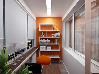 Ideas para decorar y aprovechar espacios en balcones cerrados