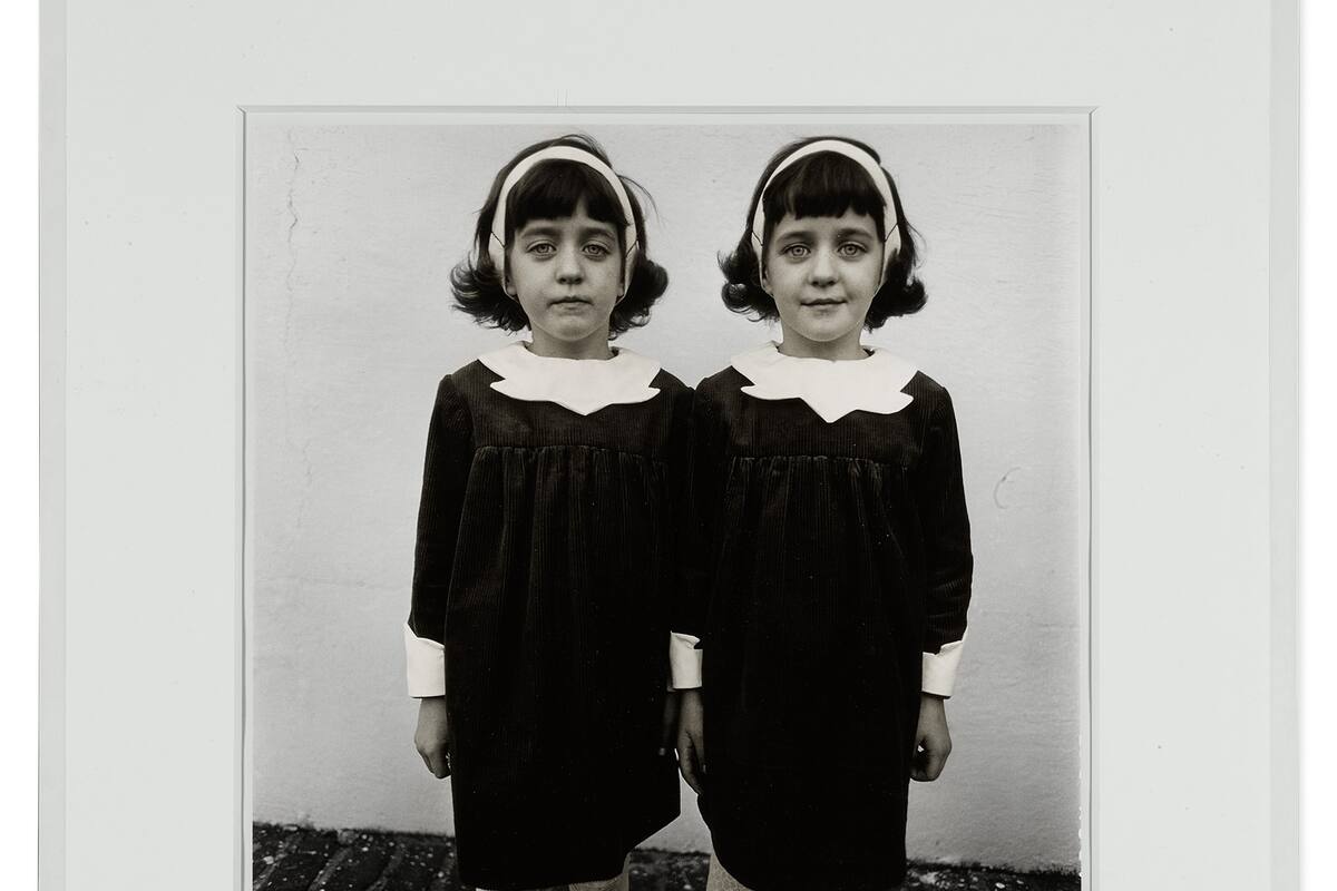 Identical Twins, la famosa foto de Diane Arbus, de 1967