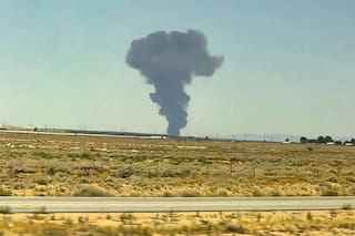Identifican a los tripulantes que murieron en la caída de un B-52 en una base aérea de California
