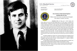 Identificaron a Theodore John Conrad luego de 50 años sin obtener respuestas