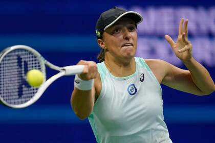 Iga Swiatek cedió solo dos sets en los seis partidos que jugó en el US Open 2022