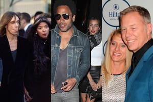 Iggy Pop y Alejandra Carrizo, Lenny Kravitz y Lucila Godoy y James Hetfield con Francesca Tomasi; rockeros flechados por mujeres argentinas