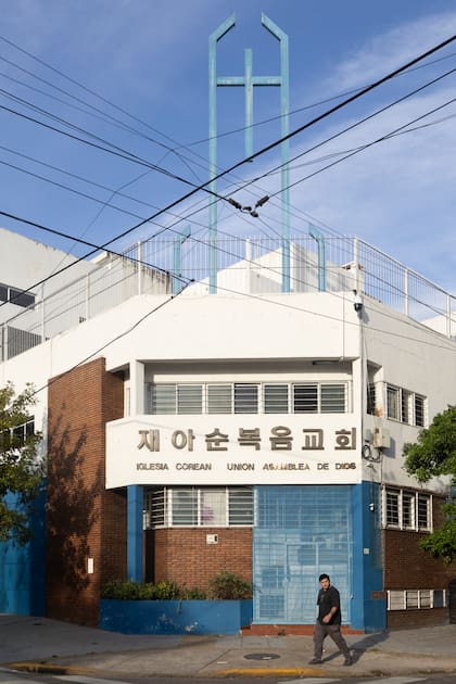 Iglesia coreana Unión Asamblea de Dios en el barrio de Flores