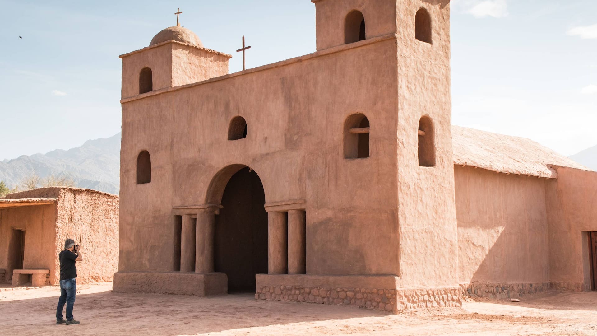 Iglesia de la Virgen del Rosario de Andacollo.
