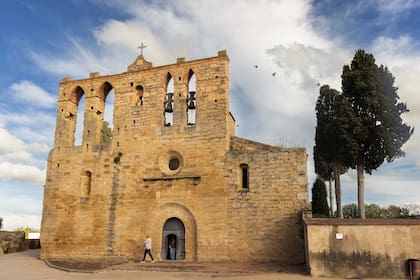Iglesia de Sant Esteve, en Peratallada.