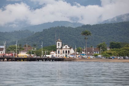 Iglesia de Santa Rita de Cássia, "la" postal de Paraty.