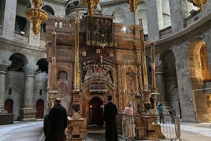 Iglesia del Santo Sepulcro, lugar al que Israel prohibió el acceso este Domingo de Ramos