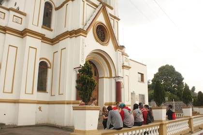 Desde el atrio de la iglesia Ntra. Sra. de la Huida, parte la propuesta de turismo inclusivo premiado internacionalmente