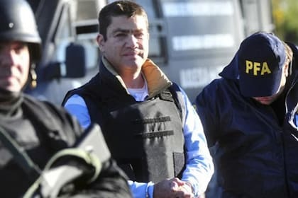Ignacio Alvarez Meyendorff en el momento de ser extraditado a los Estados Unidos