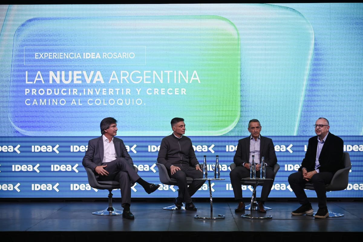 Ignacio Celorrio (Lithium), Fernando Cozzi (Cargill), Ricardo Ferreiro (Tecpetrol) y Luis Romero (BDO)