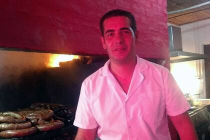 Ignacio González, el parrillero solidario