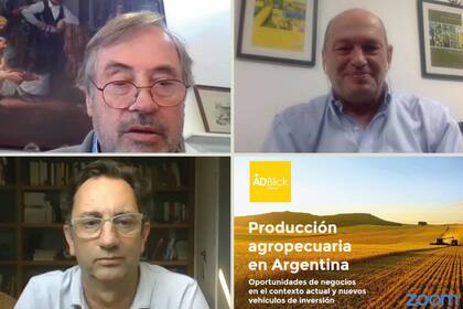 Ignacio Lartirigoyen, Alejandro Meneses y Ezequiel Garbers