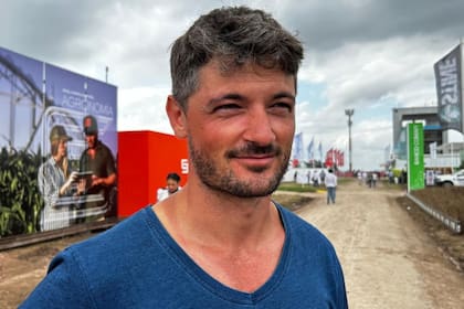 Ignacio Piriz, un productor agrícola de la zona oeste de la provincia de Buenos Aires