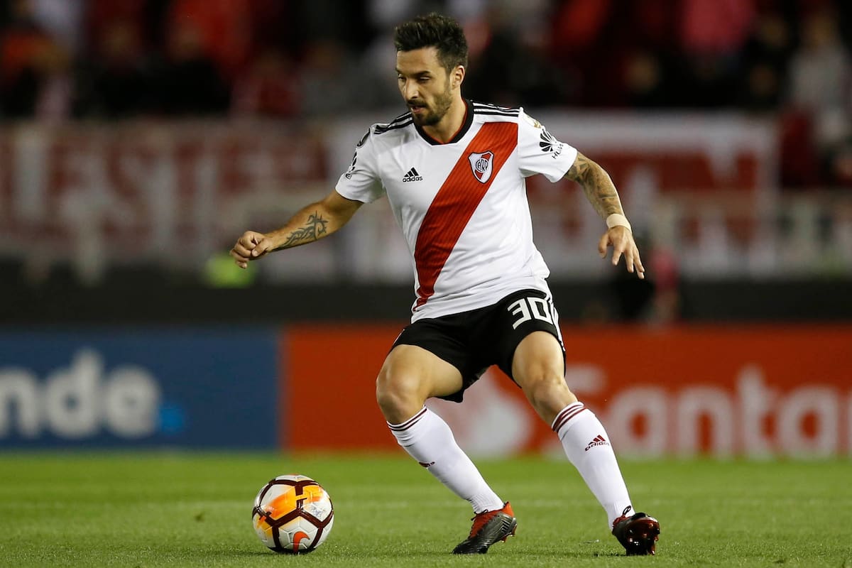 Ignacio Scocco en duda para la final de la Copa Libertadores
