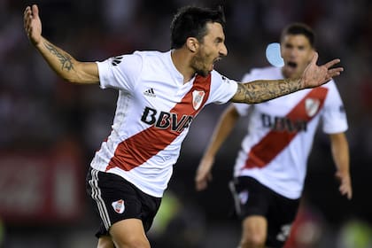 Ignacio Scocco, la carta goleadora de River, que sueña con volver a pelear la Libertadores tras el golpe de 2017