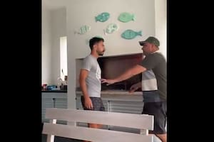 Ignacio Socco se enojó con un amigo porque le quiso tocar el asado