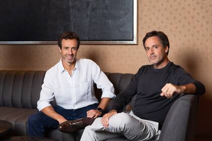 Ignacio Vidaguren (socio) y Gastón Taratuta (fundador de Aleph Group)
