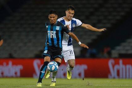 Iguales: Racing y Talleres igualaron en un duelo intenso hasta el final