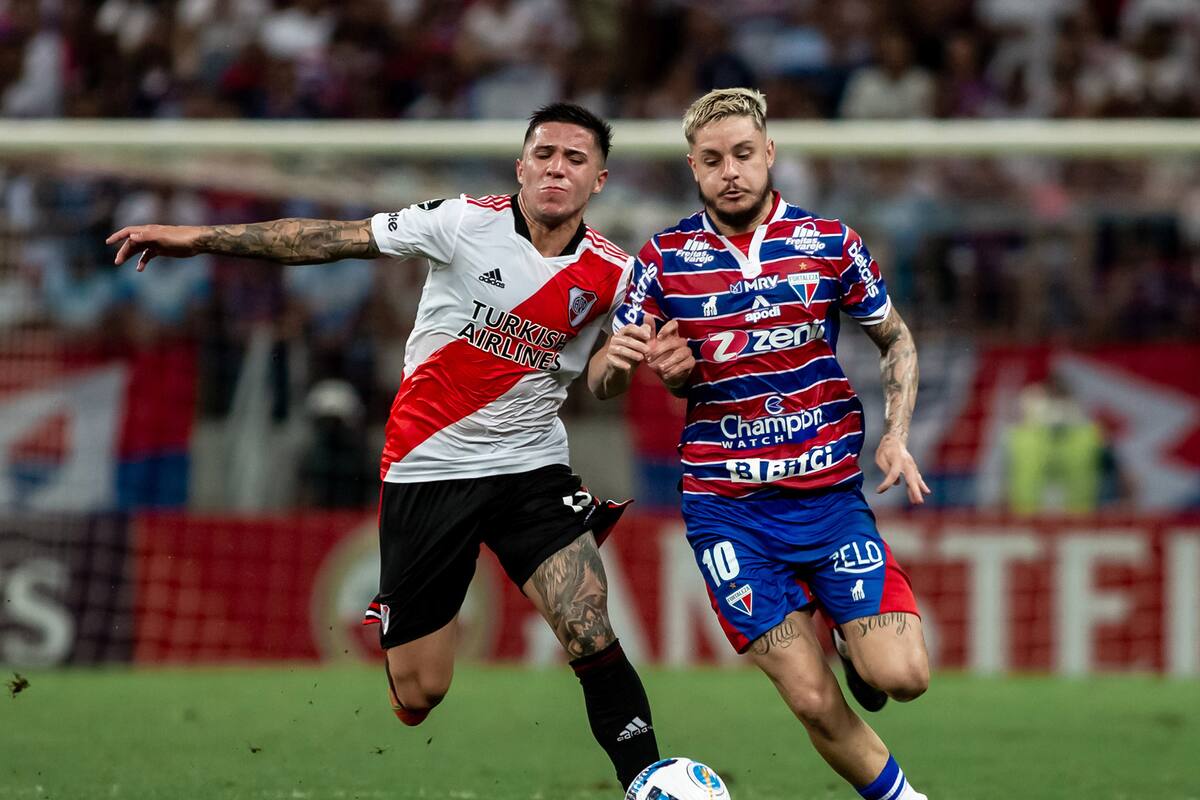 Iguales: River empató 1-1 en Brasil con Fortaleza