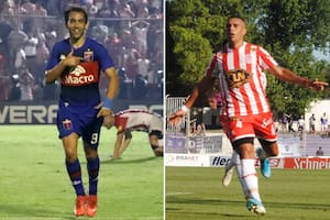 Ijiel Protti (Tigre) y Dylan Glaby (Barracas), protagonistas de la final por el ascenso