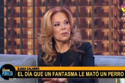 Iliana Calabró contó que convivió con fantasmas (Foto: Captura de TV / eltrece)