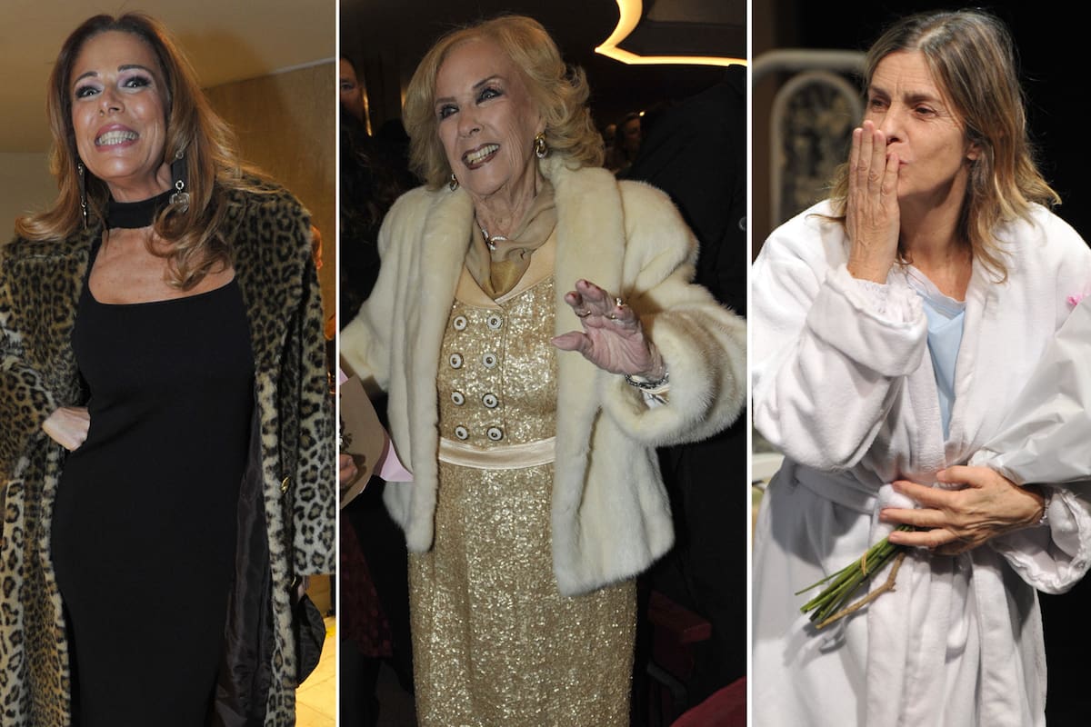 Iliana Calabró y Mirtha Legrand disfrutaron de obras de teatro mientras Silvia Kutika vivió una función especial