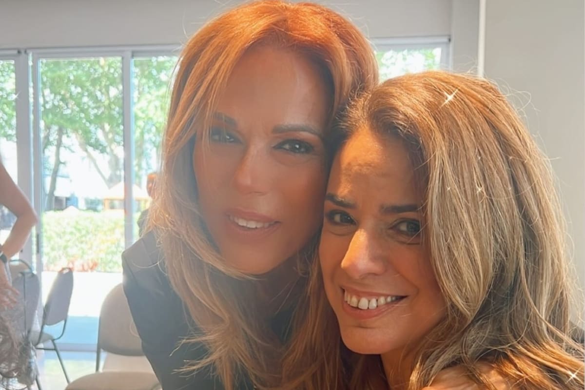 Iliana y Marina Calabró se reconciliaron