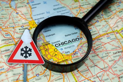 Illinois entra en una fase de clima invernal persistente debido al avance de un frente frío intenso